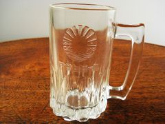 昭和レトロ　昭和30年代　旧ロゴ入りアサヒビールジョッキ　希少