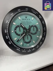 デイトナ　サブマリーナ　掛け時計　新品　ティファニーブルー 新品 ロレックス デイトナ ティファニーブルー 掛け時計-WTO輸入
