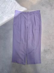 【Good Color Wide slacks】Falcone　ワイドスラックス　ラベンダーカラー　W38