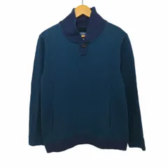 ブルーブルー BLUE BLUE リブ付き プルオーバー ポケット メンズ  1のサムネイル