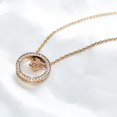 VERSACE ネックレス ゴールド ビジュー メデューサ メンズ レディース 1019306 ヴェルサーチのサムネイル