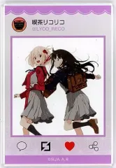 【中古】キャラカード 錦木千束＆井ノ上たきな 「リコリス・リコイル POP UP SHOP in マルイ トレーディングフォト風アクリルカード」