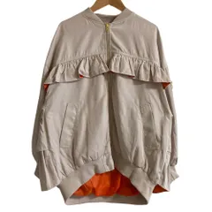 Rudely リズレー 強撥水　バックフリルブルゾン ベージュ　新品 Rudely リズレー 強撥水 バックフリルブルゾン ベージュ 新品