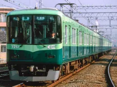 京阪7200系（旧塗装 車番選択式）8両編成セット（動力付き） 【グリーンマックス・31990】 「鉄道模型 Nゲージ グリーンマックス」