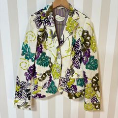 MOSCHINO JEANS 花柄 テーラードジャケット サイズ42 - メルカリ