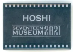 【中古】バッジ・ピンズ ホシ フィルム風スクエア缶バッジ 「SEVENTEEN museum 2021」