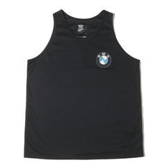 CHALLENGER チャレンジャー タンクトップ サイズ:M / 21SS BMWパロディーロゴ メッシュ タンク(LOGO MESH TANK TOP) / ブラック 黒 / トップス カットソー【メンズ】【中古】