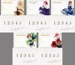 2025年最新】五等分の花嫁 映画特典2弾の人気アイテム - メルカリ