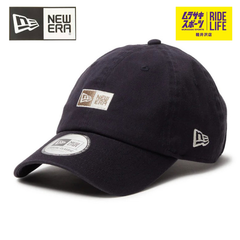 NEW ERA ニューエラ  キャップ 帽子 カジュアルクラシック Box Logo Mini ボックスロゴ ネイビー 14388460 メンズ レディース 【ムラスポ公式】