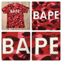 ★新品★ スワロフスキー BAPE LOGO Tシャツ Lサイズ Pharrell camo a bathing ape swarovski エイプ ベイプ アベイシングエイプ