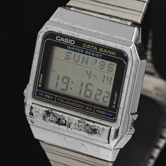 新品未使用✴︎DATA BANK HOTBIZ DB-2000 Casio Hotbiz DB2000 DataBank stainless steel watch | #278779312