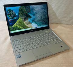 「テレワークPC」整備済品【富士通】LIFEOOK　SH75/X　☆i5☆６世代☆メモリ4GB☆SSD128GB☆Office認証済
