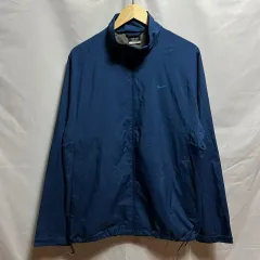 純正品/ L NIKE(ナイキ) SWOOSH スウッシュ ゴルフ ネイビー ウィンドブレーカー