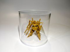 アクリル小型ケース120φサイズ（台座白マット）