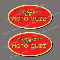 お好きなデザイン2セット購入で1セットプレゼント♪　motoguzzi　ステッカー　　並行輸入 4