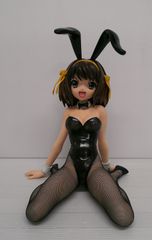 【開封品】涼宮ハルヒ バニーVer. 「涼宮ハルヒの憂鬱」 1/4 PVC塗装済み完成品【塗装はげ等有】