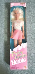 【未開封品】Pretty Hearts バービー Barbie Doll 1995