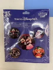 【Q1-89】◎ 中古　未開封　TOKYO Disney SEA カンバッチセット　全5種