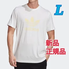 処分特価  アディダス adidas オリジナルス Tシャツ TREFOIL TEE 白 L