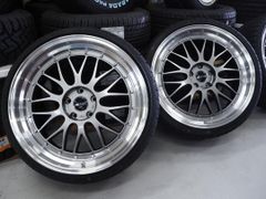 深リム メッシュ levanna V10-EX 20inch 5H114.3+ 8.5J+35 9.5J+38 新品輸入タイヤ  245/30R20 クラウン マークX