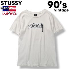 STUSSY CDG 40周年 コラボ Tシャツ 白 サーフマン M 限定 - メルカリ
