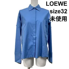 LOEWE パッチワーク 再構築アシンメトリーロングシャツ ブラウス