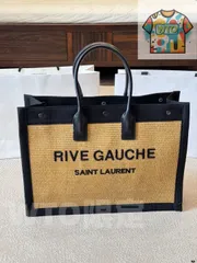 【今日WTO】YSL サンローラン ラフィア編み トートバッグ シリーズ 手作りの精致編み込みと大容量・軽量設計を備えた特徴-WTO輸入2-XPZ83