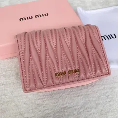 2024年最新】ミュウミュウ 財布 ピンク 二つ折りの人気アイテム - メルカリ