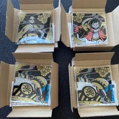 一番くじ　ワンピース 見参！赤鞘九人男～第一弾　G賞　ガラスプレート　3種