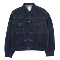 VISVIM ビズビム 0122105006002 22SS SS 101XX JKT UNWASHED アンウォッシュド デニム ジャケット インディゴブルー系 2【中古】のサムネイル