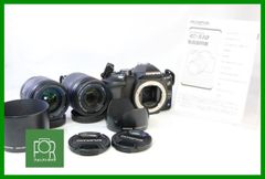 【動作保証・点検済】良品■OLYMPUS E-510 IS / ZUIKO DIGITAL 14-42mm/40-150mm■バッテリー付き・チャージャーなし■JJ186