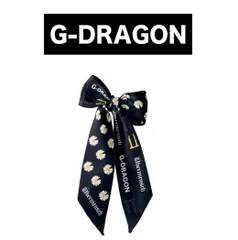 BIGBANG - G-DRAGON ジヨン 公式 スカーフ SCARF ジードラゴン 黒　ブラック BIGBANG - G-DRAGON ジヨン 公式 スカーフ SCARF ジードラゴン