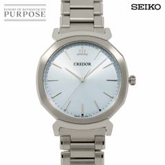 セイコー SEIKO クレドール リネアルクス GCAR063 メンズ 腕時計 8J81 0AS0 ブルー クォーツ ウォッチ CREDOR 90298637