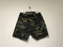 完売品 BEAMS ダブルニーショーツ camo shorts - メルカリ