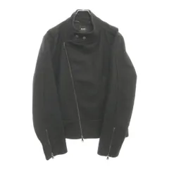 HUGO BOSS (ヒューゴボス) ダブルライダース ウールジャケット ブラックのサムネイル