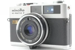 ミノルタMINOLTA HI-MATIC Fオーバーホール済み | www.tspea.org