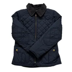 POLO Ralph Lauren ポロ ラルフローレン キルティングジャケット 紺 襟 ポケット 中綿 キッズ S(7) 130cm