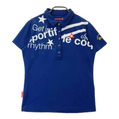 サイズ：L LE COQ GOLF ルコックゴルフ  半袖ポロシャツ  ネイビー系 [240101500636] ゴルフウェア レディース ストスト