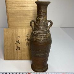 古備前　一輪挿　タコヒカ　高さ約20.5㎝　東な6-0414① 古備前 一輪挿 タコヒカ 高さ約20.5㎝ 東な6-0414① 古備前