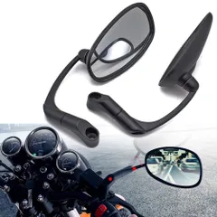 ピ*カ様 ZRX1200S 純正ミラー Amazon | BigOne 車検対応 ミラー 左右セット 純正タイプ 黒