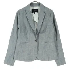 Banana Republic バナナリパブリック 長袖 テーラードジャケット グレー レディース 古着