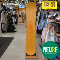 ファナティック　スノーボード　FANATIC 148㎝ ファナティック（FANATIC）（メンズ）スノーボード板 TNT C BLACK 25