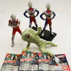 ウルトラマン 人間標本5・6編 ウルトラマン ジャミラ ウルトラマンティガ  4体