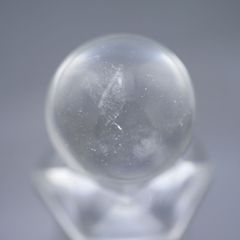 天然本水晶 丸玉 26g 26.5mm 天然石・置物　厄除け 浄化 クリスタルスフィア