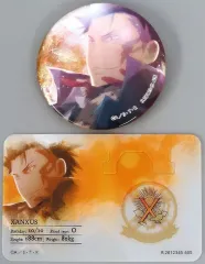 【中古】バッジ・ビンズ XANXUS 「家庭教師ヒットマンREBORN! 彩光キラキラカンバッジコレクション」