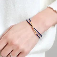 静電気防止ブレスレット * 星明かりのトレイル / Navy *