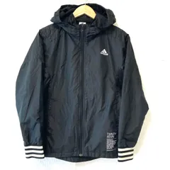 (^w^)b adidas アディダス ジップアップ ウインドブレーカー ジャケット シャカシャカ 長袖 トップス アウター スポーツ アウトドア ストリート アクティブ ブラック 黒 レディース 女性 サイズ OT