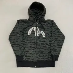 ＊YAMANE EVISU カモメ 刺繍 ボア フリース ジップパーカー 40 | フリマアプリ ラクマ