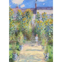 専用他の方発送×クロード・モネLe Jardin de Monet チュイルリーの庭」 クロード・モネ（1840-1926）の絵画 1875年