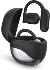 【2024モデル 音質強化版 オープンイヤー型】イヤホン Bluetooth ワイヤレスイヤホン 耳を塞がない イヤフォン 耳掛け式 骨伝導の革新 業界トップ音質 指向性音伝送技術 残量表示 音漏れ抑制 日本語音声 58時間連続再生 急速充電